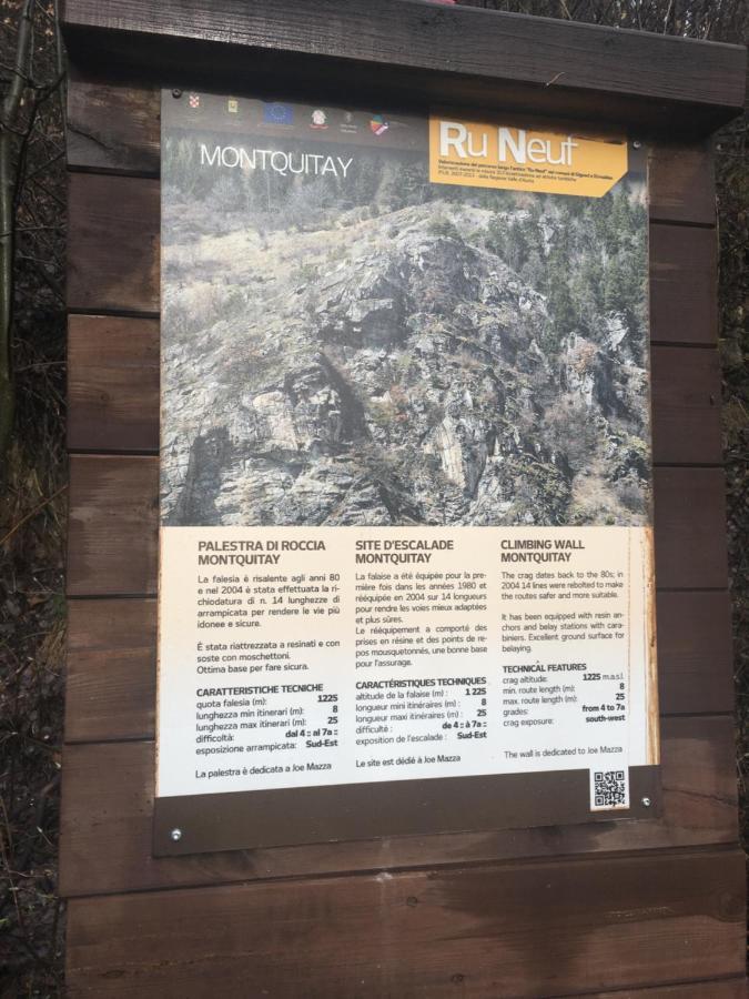 Apartmán La Casa Del Bosco Aosta Exteriér fotografie
