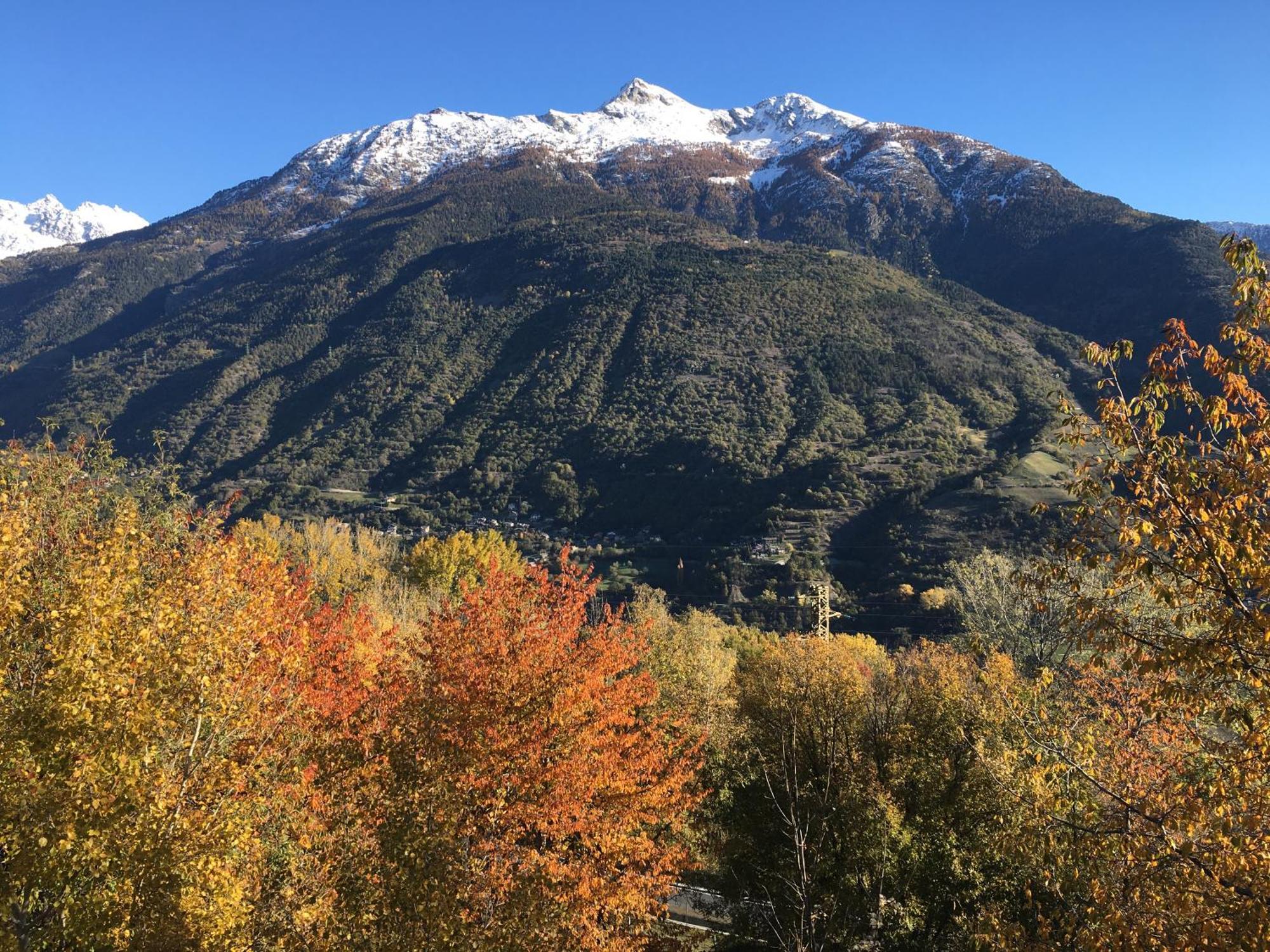 Apartmán La Casa Del Bosco Aosta Exteriér fotografie