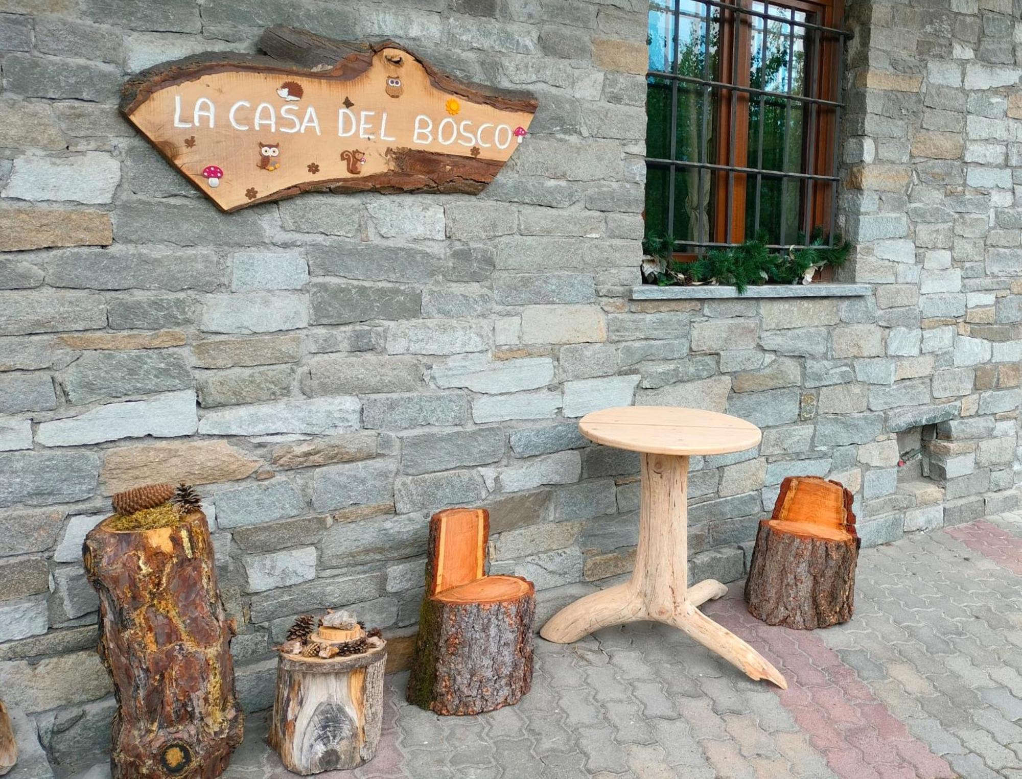 Apartmán La Casa Del Bosco Aosta Exteriér fotografie